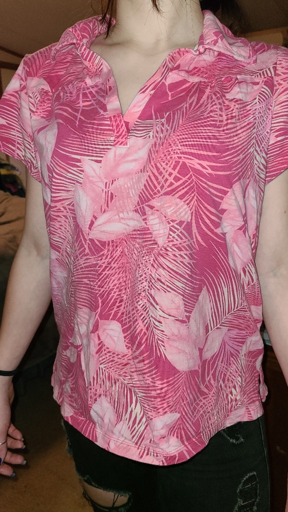 Pink Caribbean Top